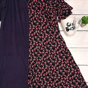 Agnes & Dora NWT Baby Suede Swing tunic